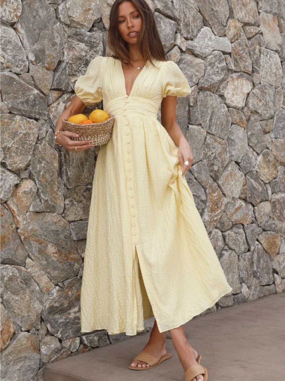 Busy Bee Maxi Dress
